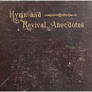 Gospel Workers Treasury Of Hymns Revivals 1887 1st Edition Victorian HC Book HBS